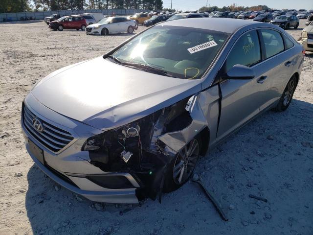 Photo 1 VIN: 5NPE24AF8HH504174 - HYUNDAI SONATA SE 