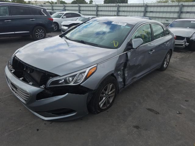 Photo 1 VIN: 5NPE24AF8HH506099 - HYUNDAI SONATA SE 