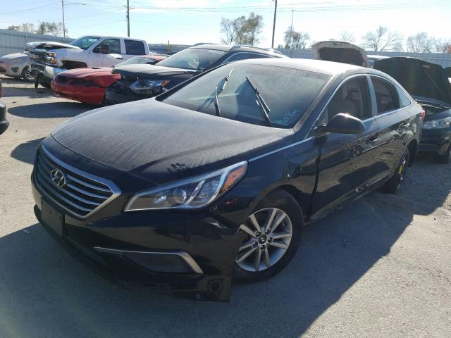 Photo 1 VIN: 5NPE24AF8HH506796 - HYUNDAI SONATA SE 