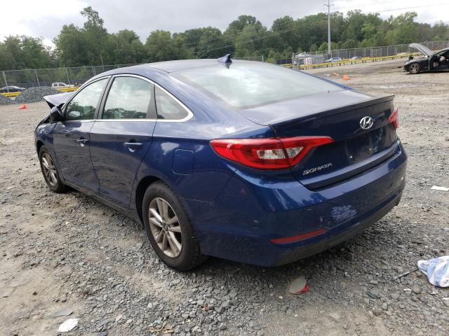 Photo 2 VIN: 5NPE24AF8HH507205 - HYUNDAI SONATA SE 