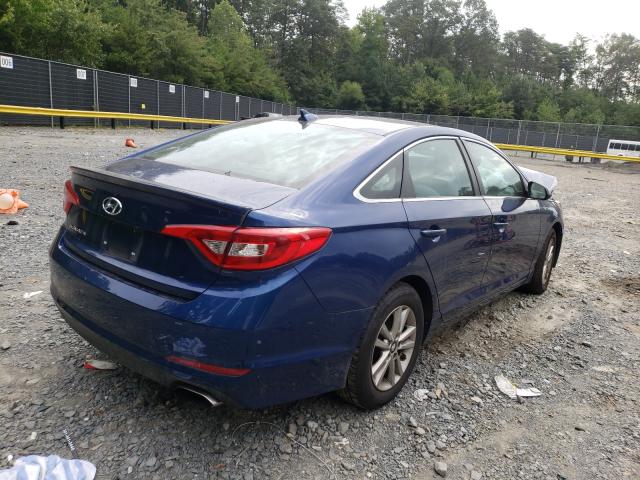 Photo 3 VIN: 5NPE24AF8HH507205 - HYUNDAI SONATA SE 