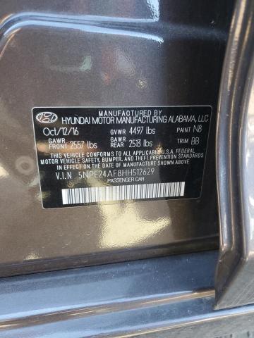 Photo 11 VIN: 5NPE24AF8HH512629 - HYUNDAI SONATA 