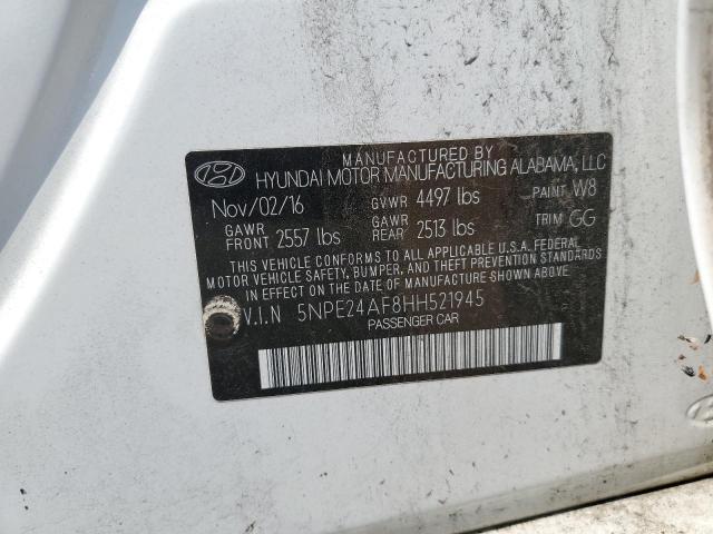 Photo 11 VIN: 5NPE24AF8HH521945 - HYUNDAI SONATA SE 