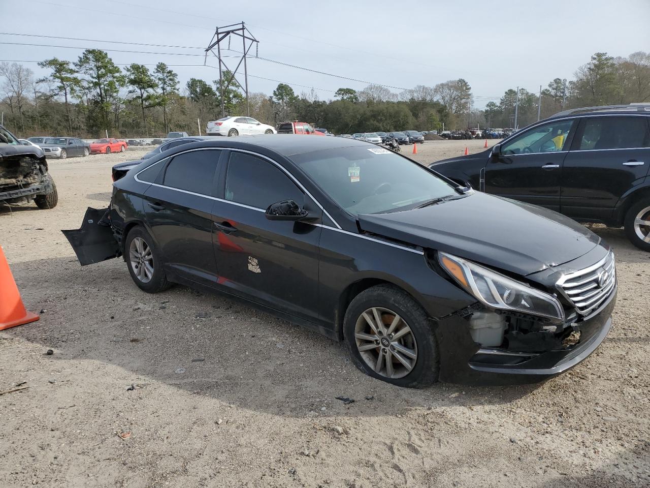 Photo 3 VIN: 5NPE24AF8HH522027 - HYUNDAI SONATA 