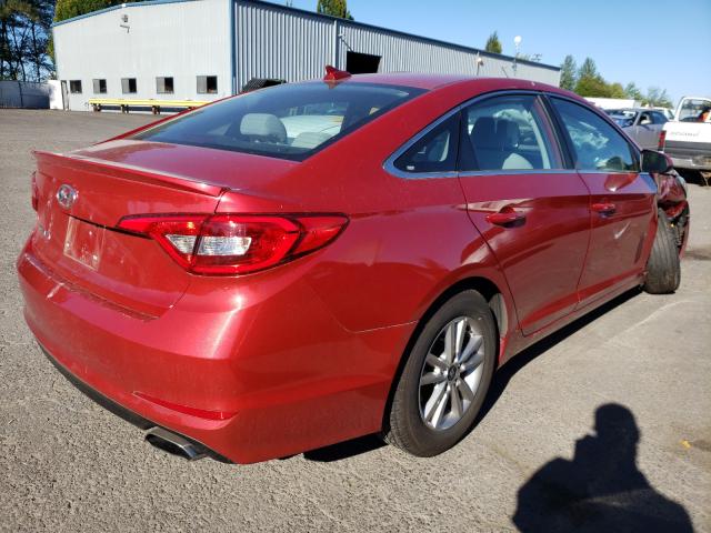 Photo 3 VIN: 5NPE24AF8HH530533 - HYUNDAI SONATA 