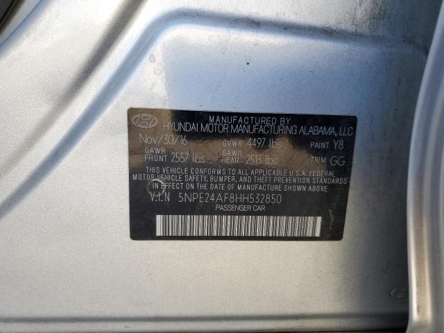 Photo 9 VIN: 5NPE24AF8HH532850 - HYUNDAI SONATA SE 