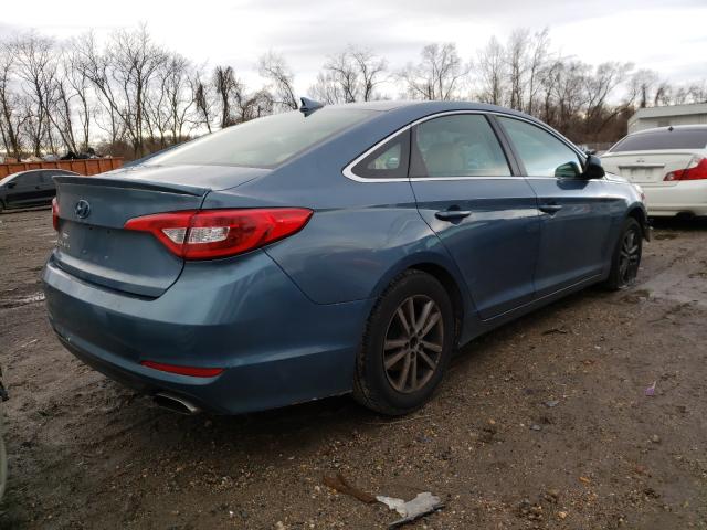 Photo 3 VIN: 5NPE24AF8HH540897 - HYUNDAI SONATA SE 