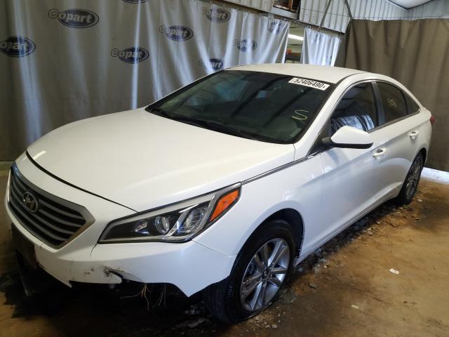 Photo 1 VIN: 5NPE24AF8HH541287 - HYUNDAI SONATA SE 