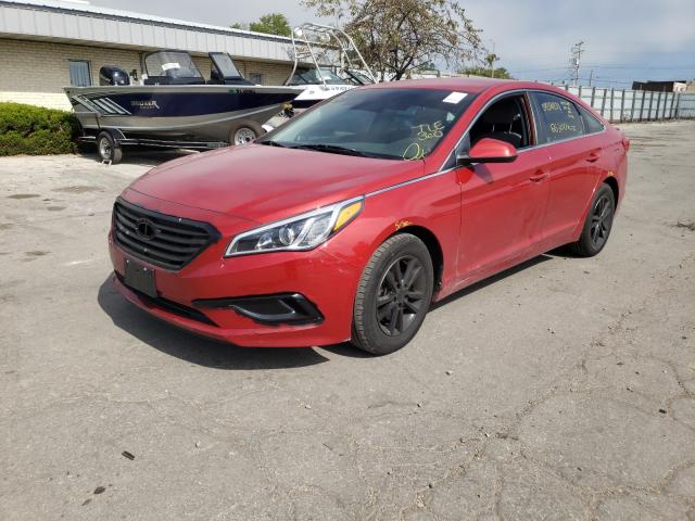 Photo 1 VIN: 5NPE24AF8HH547185 - HYUNDAI SONATA 