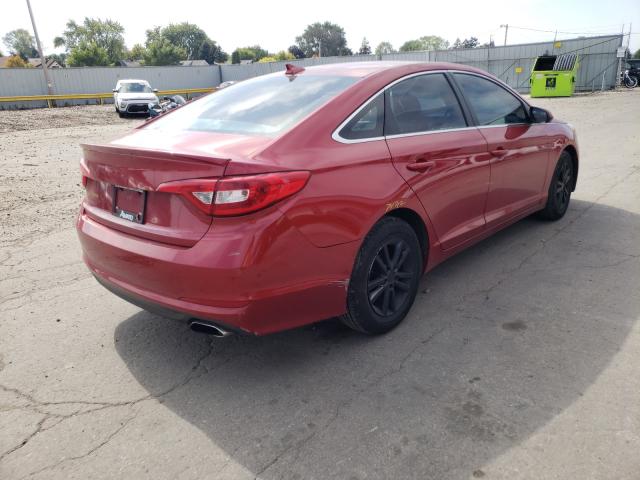 Photo 3 VIN: 5NPE24AF8HH547185 - HYUNDAI SONATA 