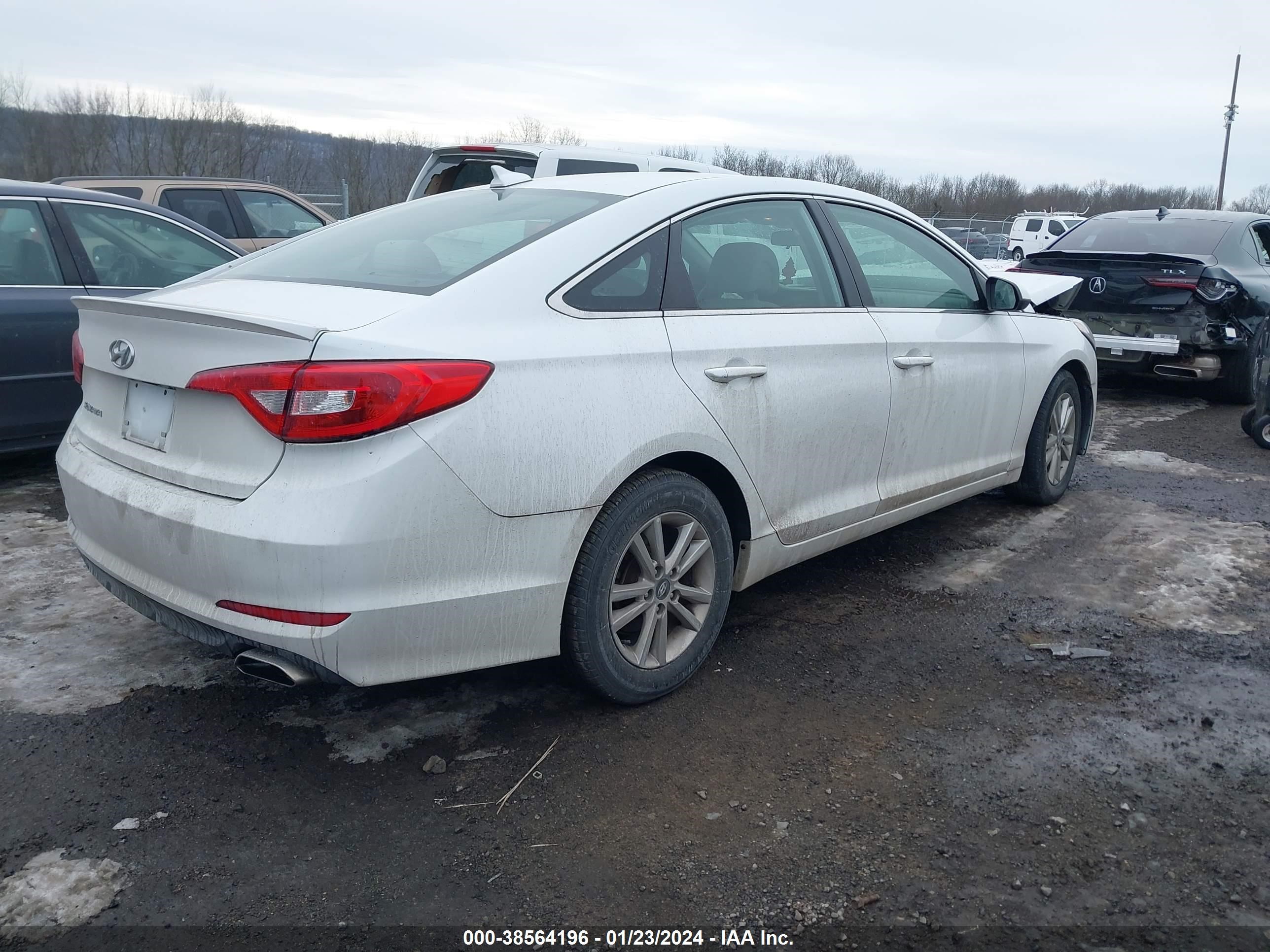 Photo 3 VIN: 5NPE24AF8HH547817 - HYUNDAI SONATA 