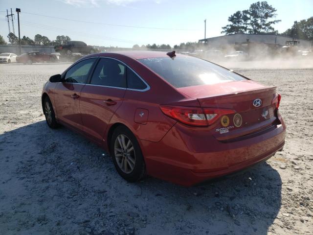 Photo 2 VIN: 5NPE24AF8HH548417 - HYUNDAI SONATA SE 