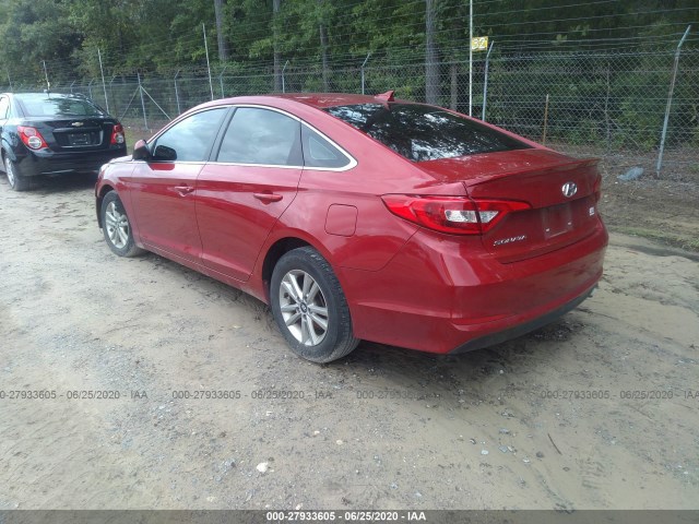 Photo 2 VIN: 5NPE24AF8HH561524 - HYUNDAI SONATA 