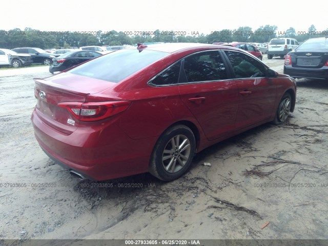 Photo 3 VIN: 5NPE24AF8HH561524 - HYUNDAI SONATA 