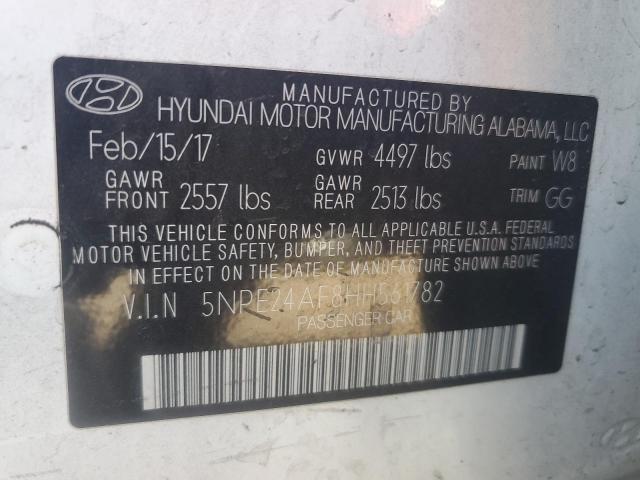 Photo 11 VIN: 5NPE24AF8HH561782 - HYUNDAI SONATA 