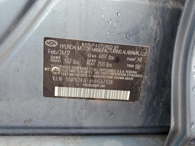 Photo 12 VIN: 5NPE24AF8HH567338 - HYUNDAI SONATA 