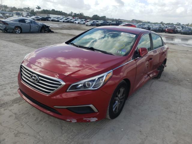 Photo 1 VIN: 5NPE24AF8HH568666 - HYUNDAI SONATA SE 