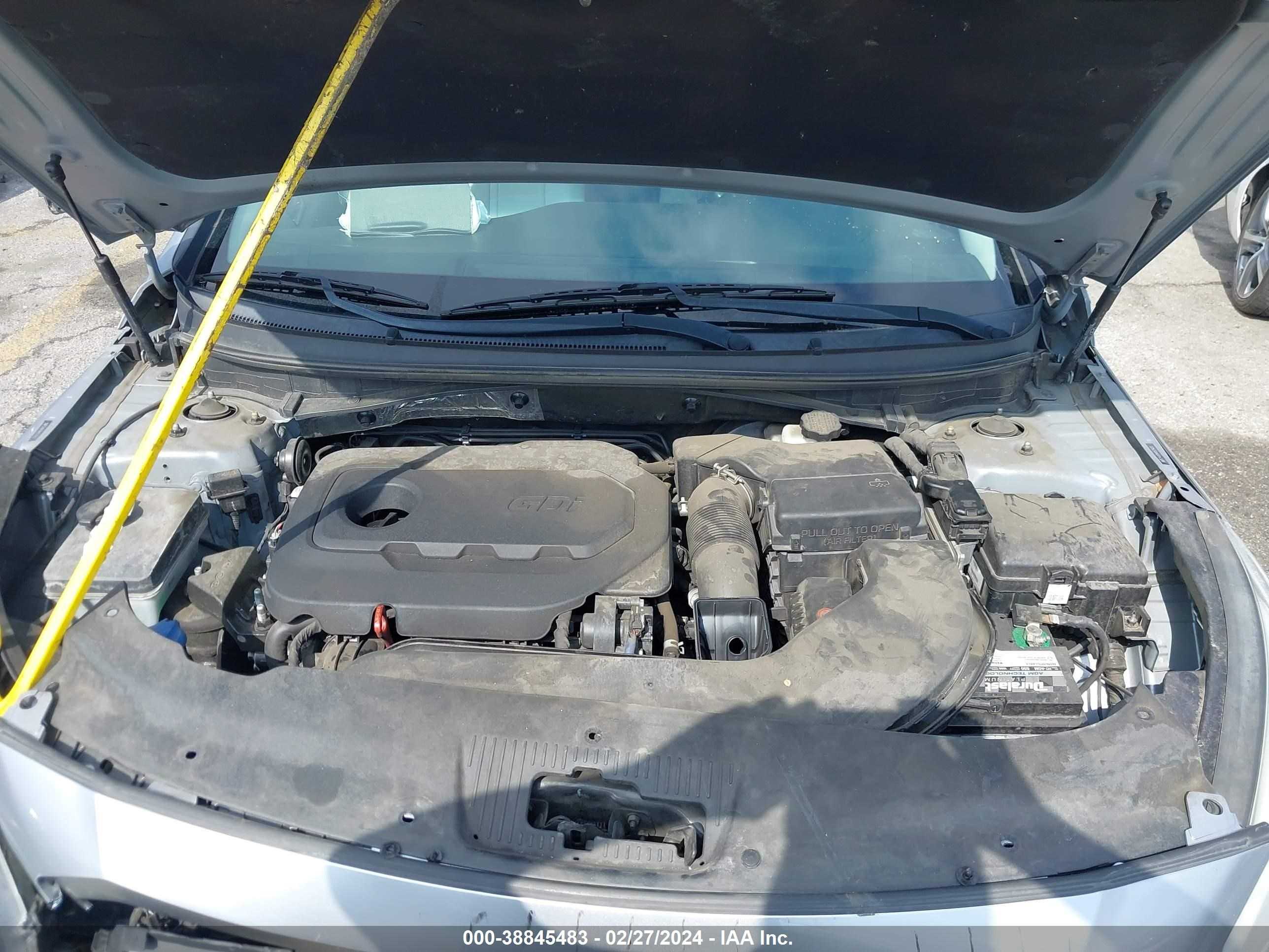 Photo 9 VIN: 5NPE24AF8HH571437 - HYUNDAI SONATA 