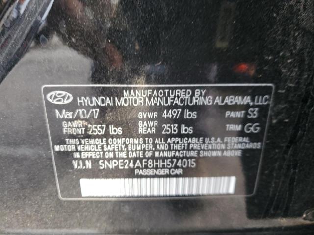 Photo 9 VIN: 5NPE24AF8HH574015 - HYUNDAI SONATA 