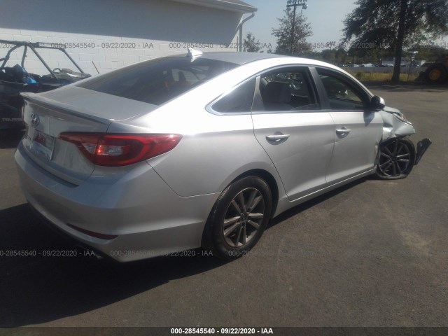 Photo 3 VIN: 5NPE24AF8HH574287 - HYUNDAI SONATA 