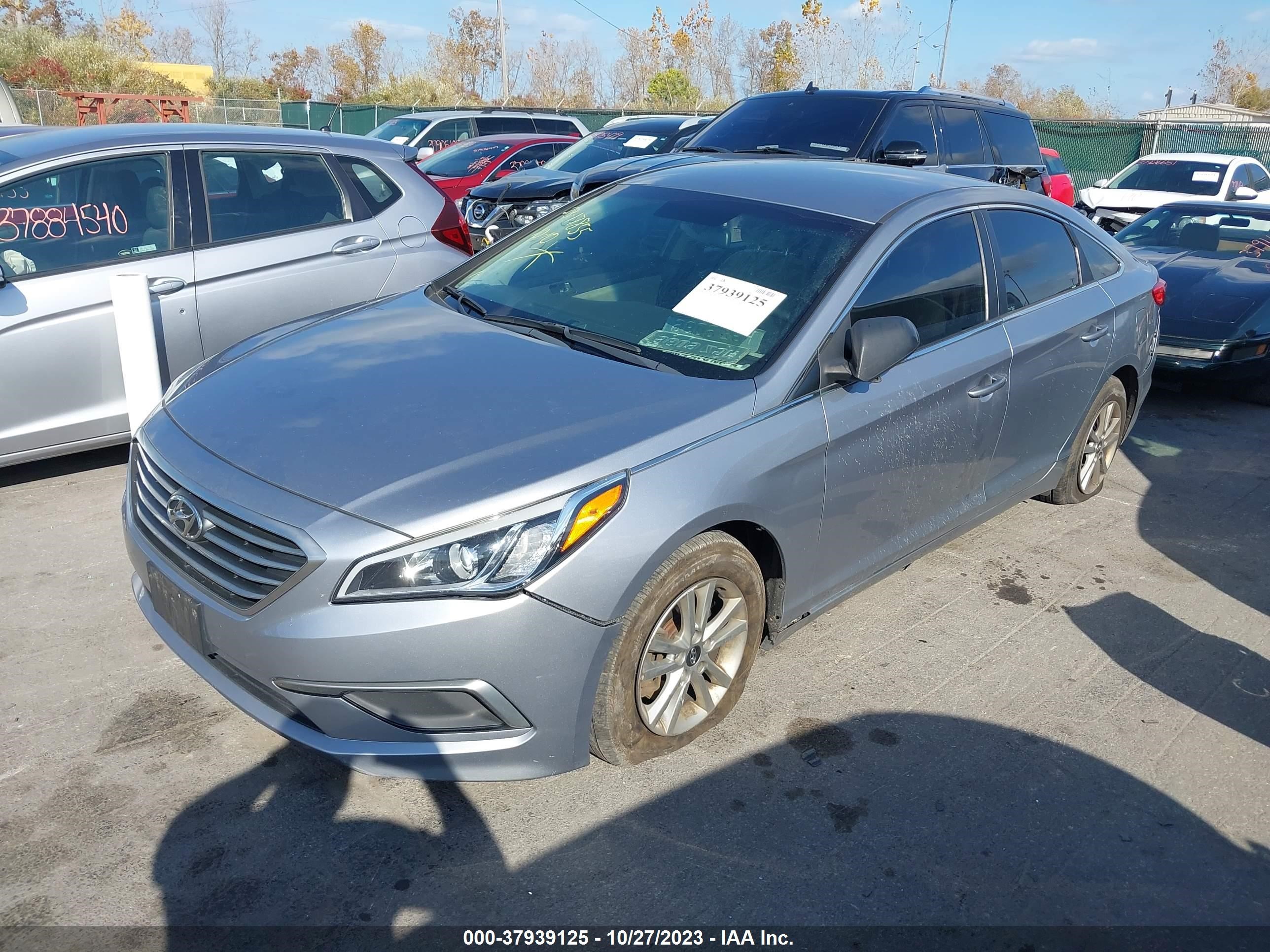 Photo 1 VIN: 5NPE24AF8HH575570 - HYUNDAI SONATA 