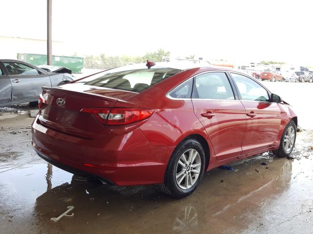 Photo 3 VIN: 5NPE24AF8HH576007 - HYUNDAI SONATA SE 