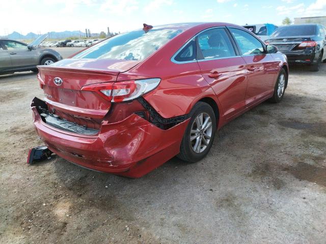 Photo 3 VIN: 5NPE24AF8HH576475 - HYUNDAI SONATA SE 