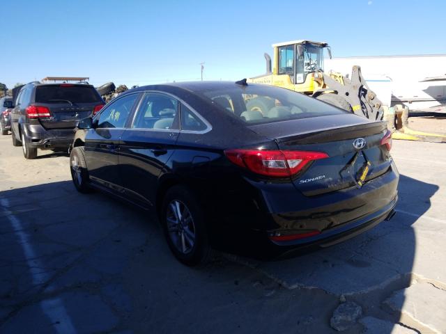 Photo 2 VIN: 5NPE24AF8HH579327 - HYUNDAI SONATA SE 