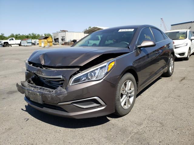 Photo 1 VIN: 5NPE24AF8HH580798 - HYUNDAI SONATA 