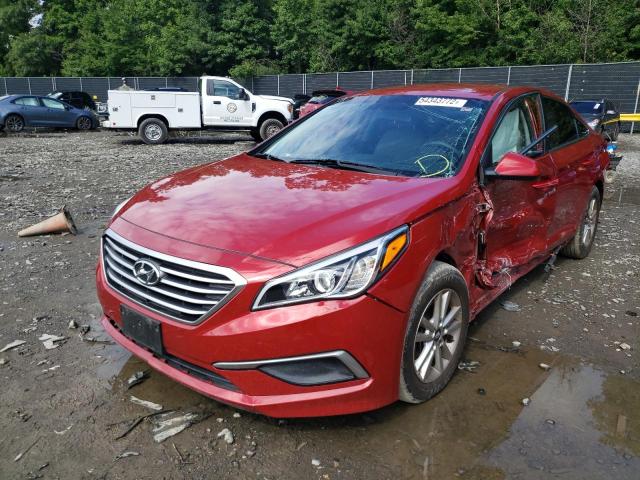 Photo 1 VIN: 5NPE24AF8HH581241 - HYUNDAI SONATA SE 