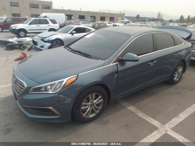 Photo 1 VIN: 5NPE24AF8HH584639 - HYUNDAI SONATA 