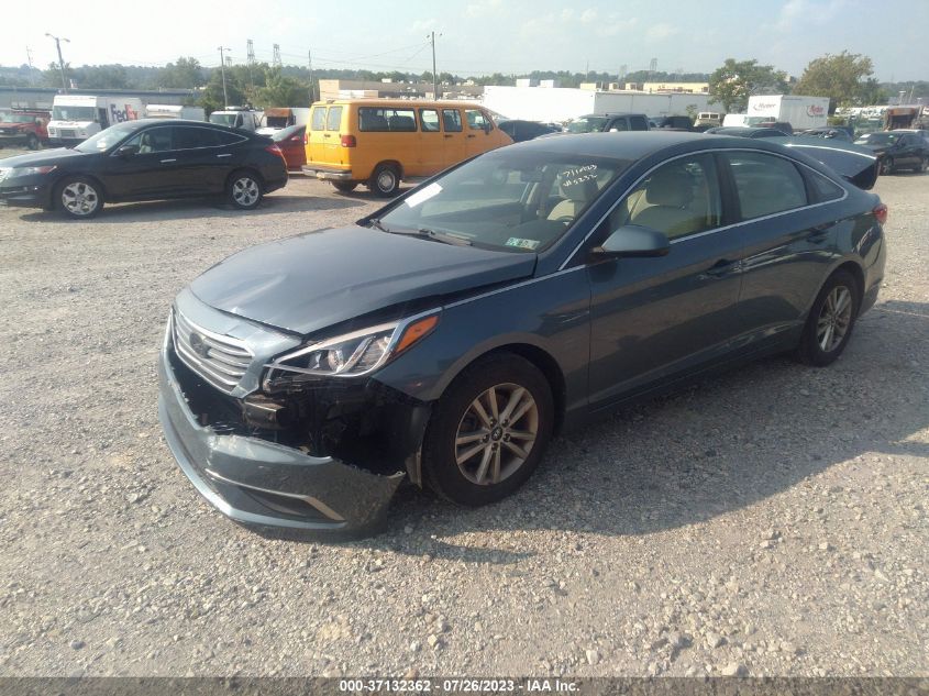 Photo 1 VIN: 5NPE24AF8HH587315 - HYUNDAI SONATA 