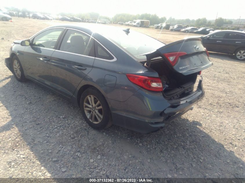 Photo 2 VIN: 5NPE24AF8HH587315 - HYUNDAI SONATA 