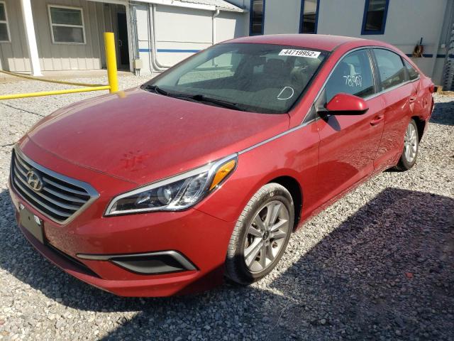 Photo 1 VIN: 5NPE24AF8HH588657 - HYUNDAI SONATA SE 