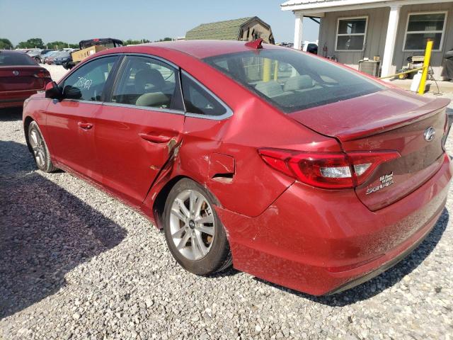 Photo 2 VIN: 5NPE24AF8HH588657 - HYUNDAI SONATA SE 