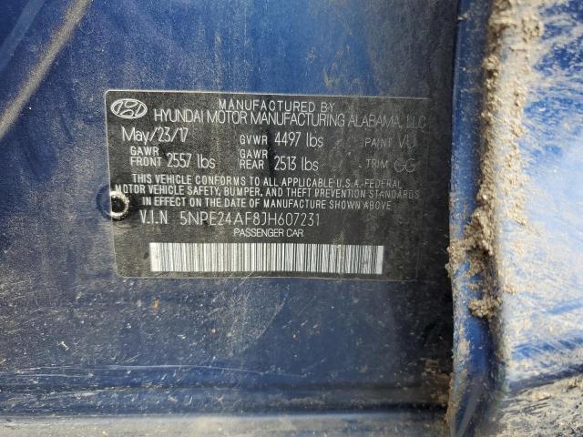 Photo 12 VIN: 5NPE24AF8JH607231 - HYUNDAI SONATA 