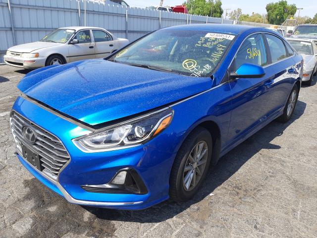 Photo 1 VIN: 5NPE24AF8JH611649 - HYUNDAI SONATA SE 