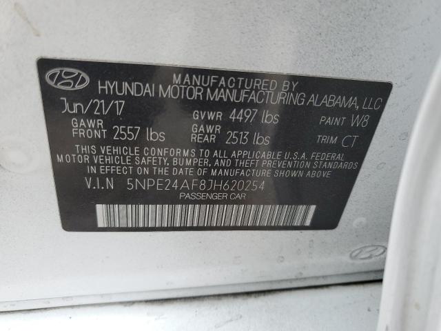 Photo 11 VIN: 5NPE24AF8JH620254 - HYUNDAI SONATA SE 