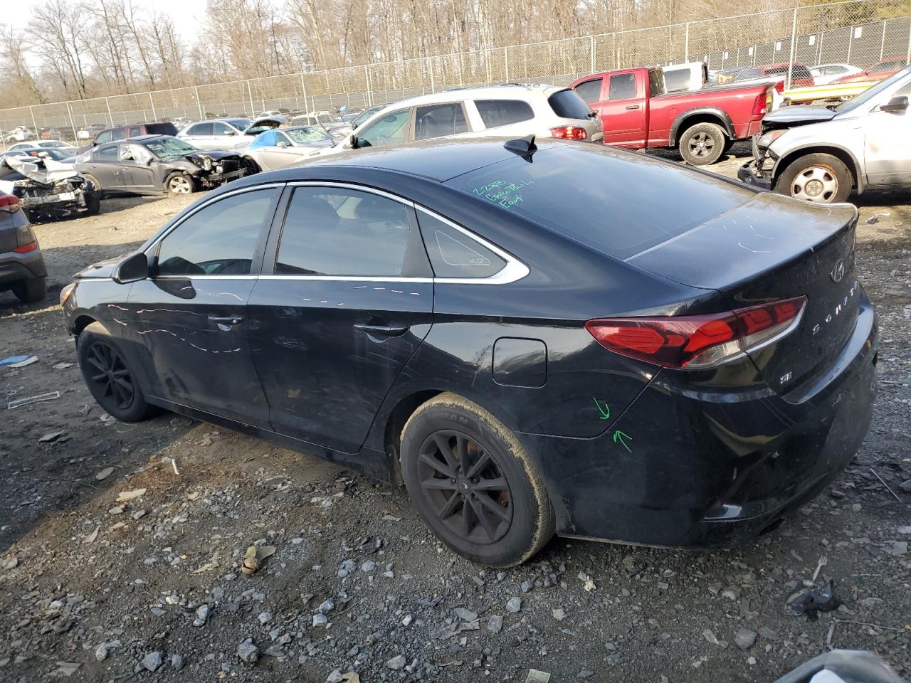 Photo 1 VIN: 5NPE24AF8JH620853 - HYUNDAI SONATA 