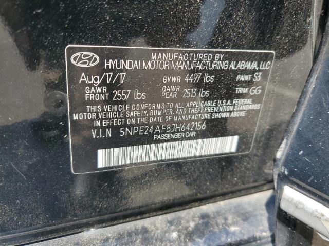 Photo 11 VIN: 5NPE24AF8JH642156 - HYUNDAI SONATA SE 