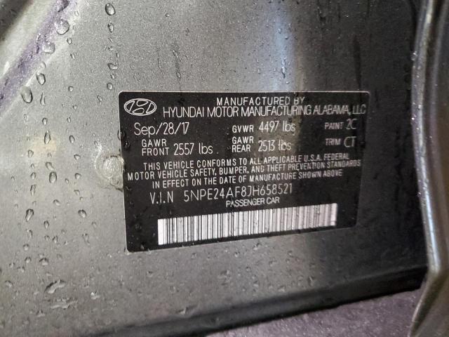 Photo 11 VIN: 5NPE24AF8JH658521 - HYUNDAI SONATA SE 