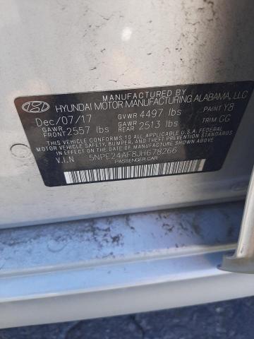 Photo 11 VIN: 5NPE24AF8JH678266 - HYUNDAI SONATA SE 