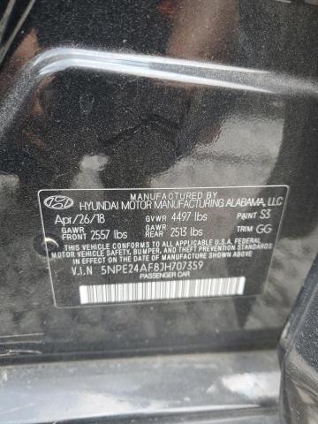 Photo 11 VIN: 5NPE24AF8JH707359 - HYUNDAI SONATA 