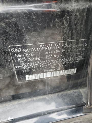 Photo 11 VIN: 5NPE24AF8JH710276 - HYUNDAI SONATA 