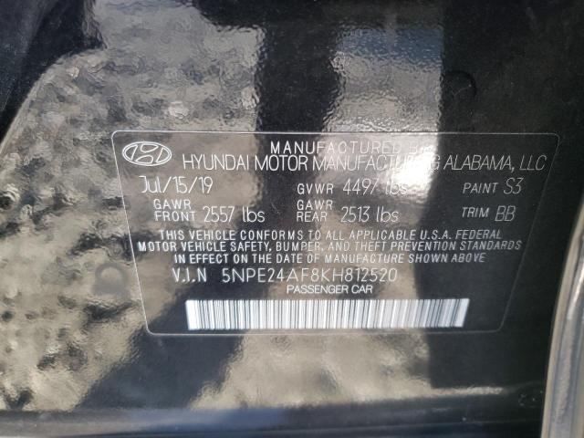 Photo 11 VIN: 5NPE24AF8KH812520 - HYUNDAI SONATA SE 