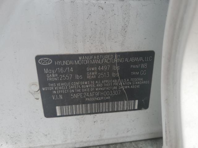 Photo 11 VIN: 5NPE24AF9FH003307 - HYUNDAI SONATA SE 