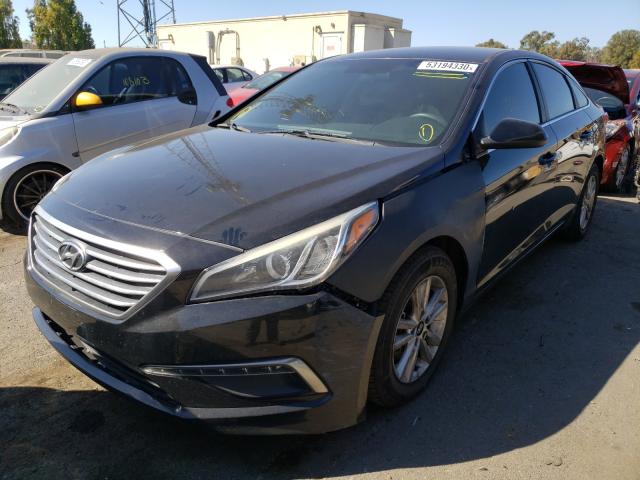 Photo 1 VIN: 5NPE24AF9FH003663 - HYUNDAI SONATA SE 