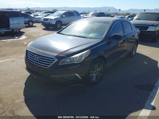 Photo 1 VIN: 5NPE24AF9FH003663 - HYUNDAI SONATA SE 