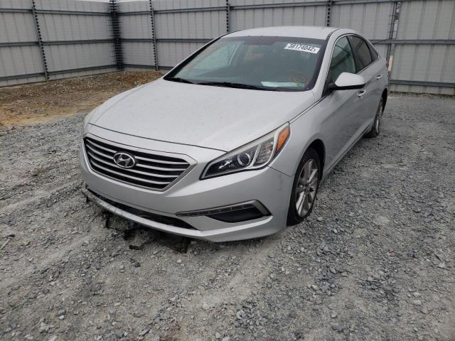 Photo 1 VIN: 5NPE24AF9FH004683 - HYUNDAI SONATA SE 