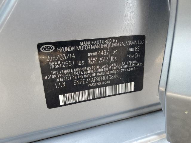 Photo 11 VIN: 5NPE24AF9FH010841 - HYUNDAI SONATA SE 